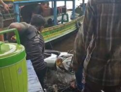 Sepeda Motor Terjun Bebas di Sekitar PPM Sampit, Begini Kronologisnya