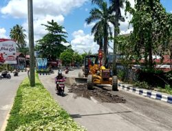 Balai Kementerian PUPR Ditjen Bina Marga Kalteng Lakukan Penanganan Jalan Nasional