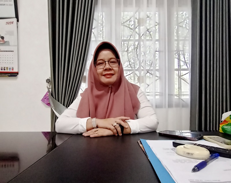 Kepala Badan Kepegawaian dan Pengembangan Sumber Daya Manusia (BKPSDM) Barito Utara, Hj Sri Hartati