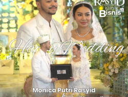 Monica Putri Rasyid dan Nadhif Kasyfillah Resmi Menikah