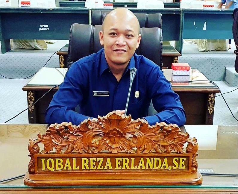 Anggota DPRD Barito Utara, Iqbal Reza Erlanda.