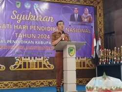 Ini Kata Kadis Pendidikan Pada Syukuran Puncak Hardiknas Tahun 2024