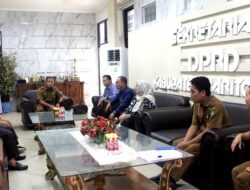 Sekretariat DPRD Barito Utara Terima Kunjungan dari DPRD HSU