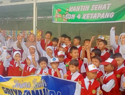 Kantin Sekolah Selesai Dibangun, Kepala SDN 4 Ketapang Ucapkan Terima Kasih Kepada Griya Samudra