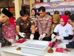 Polisi Amankan  24 Orang dan Musnahkan 70 Gram Narkotika Jenis Sabu