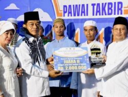 Ketua Komisi III DPRD Barut H Tajeri Hadiri Pawai Takbir Keliling Sambut Hari Raya Idul Adha 1445 Hijriah