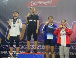 Siswi SMPN 3 Sampit Rengkuh Juara I  O2SN Tingkat Provinsi Cabang Bulu Tangkis