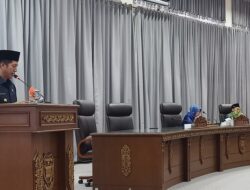 Pemkab Barut Sampaikan Jawaban Terhadap Pemandangan Umum Fraksi DPRD