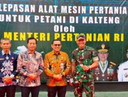 Pj Bupati Barut Hadiri Apel Siaga Alsintan di Makorem 102 Pjg