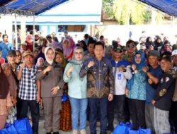 Pj Bupati Muhlis Tinjau Kegiatan Pasar Murah di Kecamatan Montallat