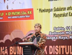 Sri Suwanto, Diharapkan Mampu Menjadi Pemimpin di Kalteng Oleh Masyarakat Jawa