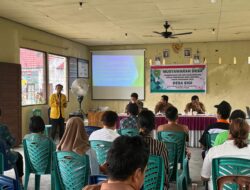 KKN Kelompok 53 UPR Ikut Suarakan Stunting Dimusyawarah Desa Sigi