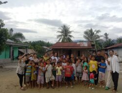 Persekutuan Pemuda Gereja Karismatik di Aceh Tenggara Buka Bimbel Baru Sampai ke Desa