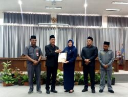 DPRD Barito Utara Rapat Paripurna I Dalam Rangka Penyampaian KUA dan PPAS TA 2025