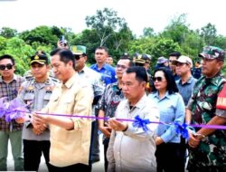 Dibangunnya Jembatan Sei Intu Untuk Kesejahteraan Warga