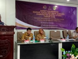 Pemkab Barut Rakor Penyelenggaraan Reforma Agraria