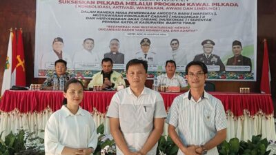 Terpilih Secara Aklamasi Robert G.Rana Pimpin Pemuda Katolik Barito Timur