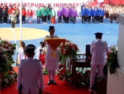 Pj Bupati Pimpin Upacara Peringatan HUT ke 79 RI Tingkat Kabupaten Barito Utara