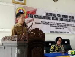 Pj Bupati Barut Membuka Secara Resmi Rakerwil PGPI
