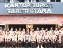 Ini Kata Pj. Bupati Barut Saat Pimpin Upacara Hari Pramuka Ke 63 Tahun 2024