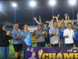 Pj Bupati Tutup Turnamen Mini Soccer Pj Bupati Cup 2024