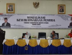 Muhlis Buka Sosialisasi Kewirausahaan Pemuda
