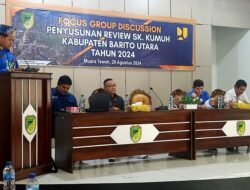 Dinas Perkimtan Barut Gelar FGD Penyusunan Riview SK Kumuh
