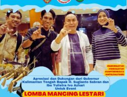 Gubernur Kalteng Dukung Penuh  Lomba Mancing Lestari Bupati Cup 2024