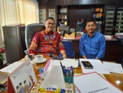 GMKI Cabang Palangka Raya Temui Plt. Kadisdik Kalteng