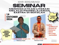 MGMP Bahasa Indonesia Kotim Gelar Seminar Sastra: Mengintegrasikan Sastra dalam Kurikulum Merdeka