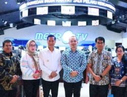 Pj Bupati Barut Laksanakan Audensi Hadiri Undangan Metro TV