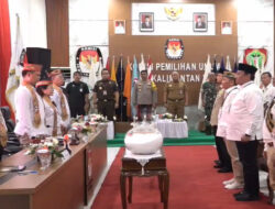 KPU Gelar Rapat Pleno Terbuka dan Tetapkan Nomor Urut Paslon Gubernur dan Wakil Gubernur Kalteng
