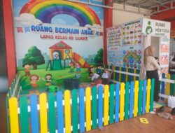 Tingkatkan Pelayanan Masyarakat, Lapas Sampit Sediakan Area Bermain bagi Anak-Anak Pengunjung