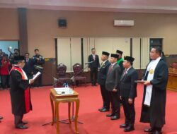 Tiga Unsur Pimpinan DPRD Kotim Resmi Dilantik