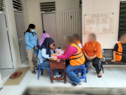 Lapas Sampit Dan Puskesmas Ketapang 1 Gelar Skrining IVA bagi 10 WBP Wanita: Upaya Deteksi Dini Kanker Serviks