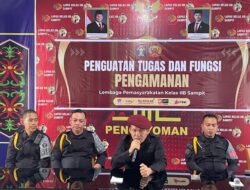 Ka.KPLP Lapas Sampit Memperkuat Pengamanan Melalui Arahan Strategis