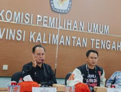 KPU Kalteng Ajak Masyarakat Usulkan Pertanyaan Untuk Debat Pasangan Calon Gubernur