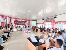 KPU Kabupaten Murung Raya Telah Menggelar Rapat Pleno Terbuka Hasil Perhitungan Suara Gubernur dan Wakil GUbernur Kalteng