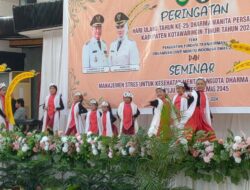 Sanggar Tari NSC Kotim Melestarikan Budaya Daerah dalam Acara HUT ke – 25 DWP