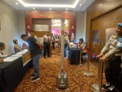 Pengamanan Ketat Warnai Rapat Pleno Rekapitulasi Pemilihan Gubernur Kalteng 2024