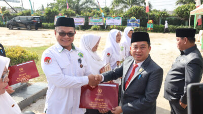 Peringatan Hari Amal Bakti RI ke-79 di Kotim, Upacara Khidmat dan Pemotongan Tumpeng Penuh Syukur