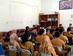 Evaluasi Kinerja dan Rencana Kerja 2025, Camat Lahei Barat Fokus Tingkatkan Pelayanan Publik