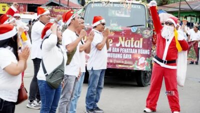 Semarak Parade Natal 2024 Kabupaten Murung Raya, Ajang Pererat Persaudaraan