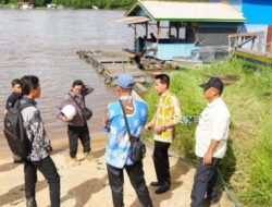 Hermon Tinjau Rencana Lokasi Pembangunan Jembatan Penyeberangan Sungai Barito
