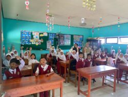 Pelaksanaan POPM Kecacingan Periode Februari 2025 di SDN 4 Ketapang