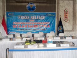 Sabu di Lingkungan Perusahaan Sawit, BNN Kalteng Amankan 0,96 Gram Narkotika