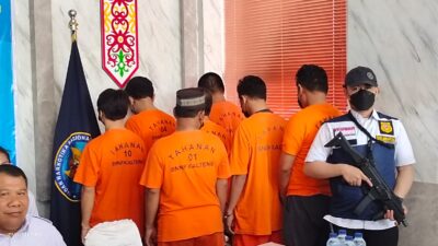 BNNP Kalteng Bongkar Jaringan Narkoba di Lapas, 10 Tersangka Diamankan Termasuk Oknum Sipir