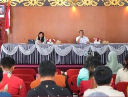 Asisten I Setda Mura Pimpin Rakor Penyampaian LPPD, LKPJ, RLPPD Melalui SILPPD