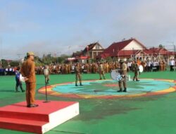 Ini Pesan Hermon Pada Apel Gabungan ASN dan Tenaga Kontrak dilingkungan Pemerintah Mura