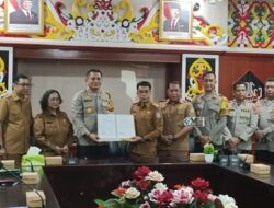 Pemkab Murung Raya Teken Addendum NPHD untuk Pengamanan Pilkada